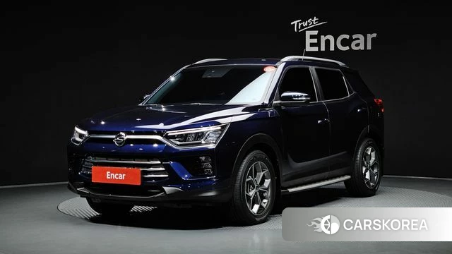 Ssangyong Beautiful Korando 2020 Синий из Кореи