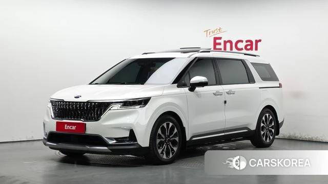 Kia Carnival 4th generation 2021 Белый из Кореи