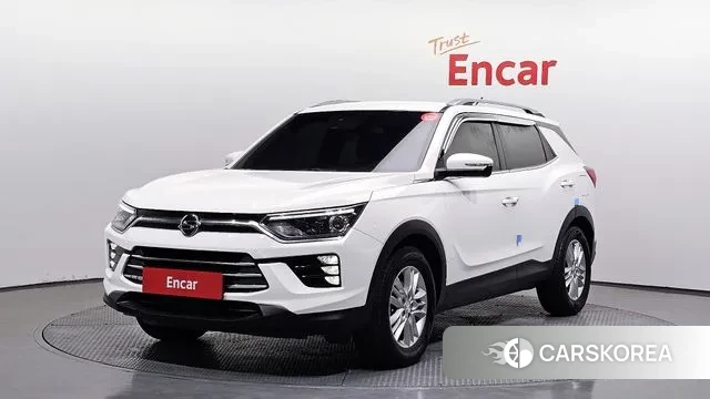 Ssangyong Beautiful Korando 2020 Белый из Кореи