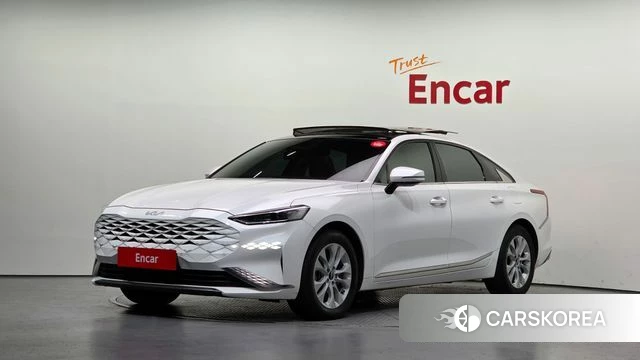 Kia K8 2022 Белый из Кореи
