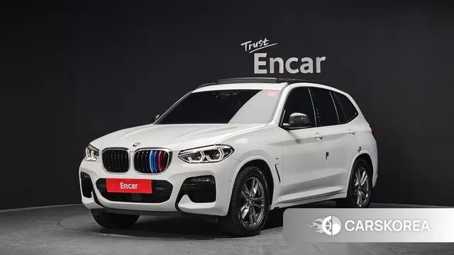 BMW X3 (G01) 2021 Белый из Кореи