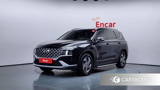 Hyundai The New Santa Fe 2021 Черный из Кореи