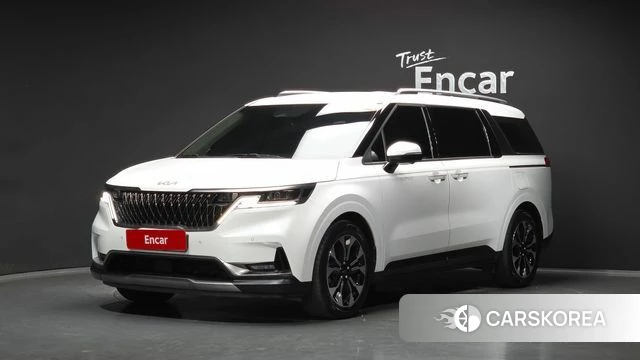 Kia Carnival 4th generation 2021 Белый из Кореи