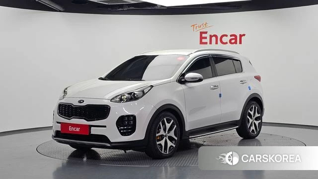 Kia Sportage 4th Generation 2018 Белый из Кореи