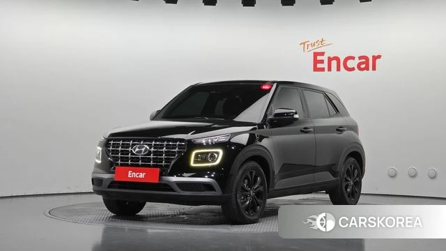 Hyundai Venue 2020 Черный из Кореи, фото 2