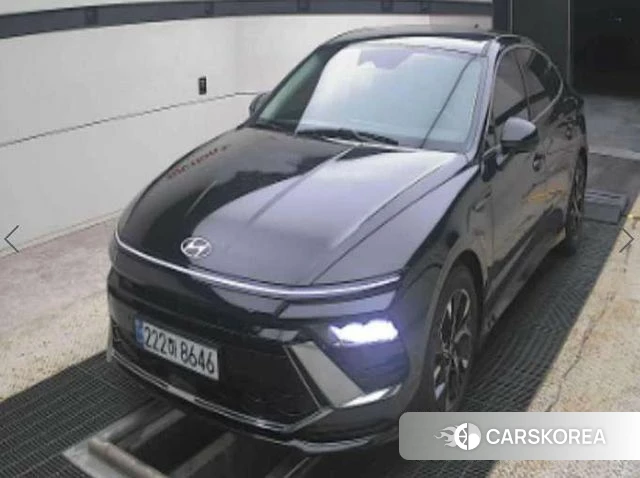 Hyundai Sonata D Edge (DN8) 2024 Черный из Кореи