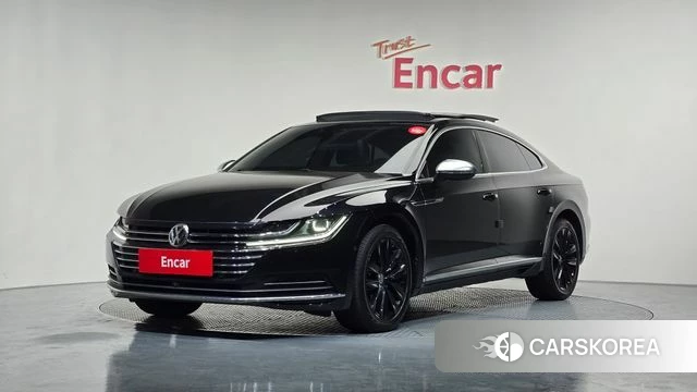 Volkswagen Arteon 2019 Черный из Кореи