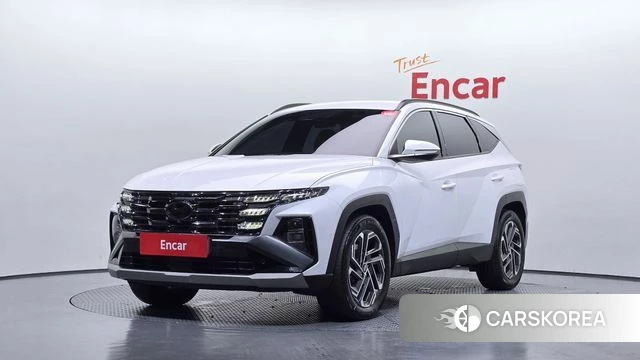 Hyundai The New Tucson Hybrid (NX4) 2024 Белый из Кореи