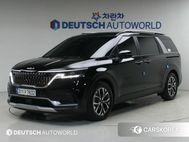 Kia Carnival 4th generation 2022 Черный из Кореи