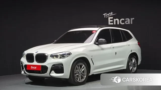 BMW X3 (G01) 2021 Белый из Кореи