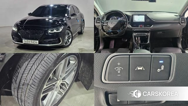 Hyundai Grandeur IG 2018 Черный из Кореи