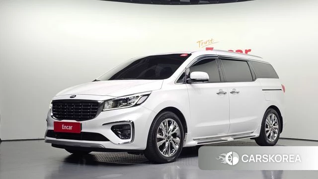 Kia The New Carnival 2018 Белый из Кореи