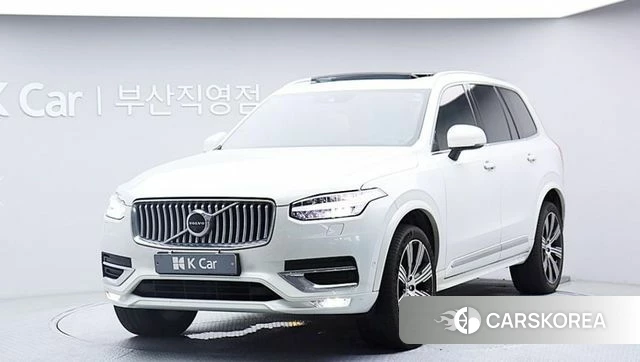 Volvo XC90 second Generation 2021 Белый из Кореи