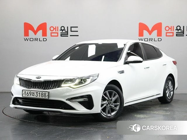 Kia The New K5 2nd generation 2019 Белый из Кореи