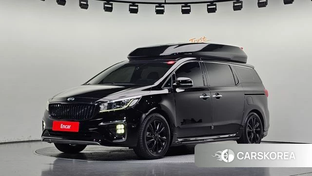 Kia The New Carnival 2019 Черный из Кореи