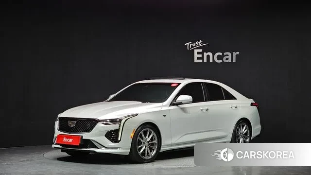 Cadillac CT4 2020 Белый из Кореи