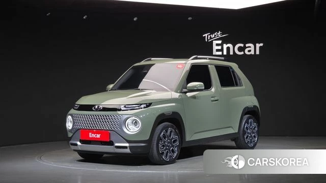 Hyundai Casper 2022 Светло-зеленый из Кореи