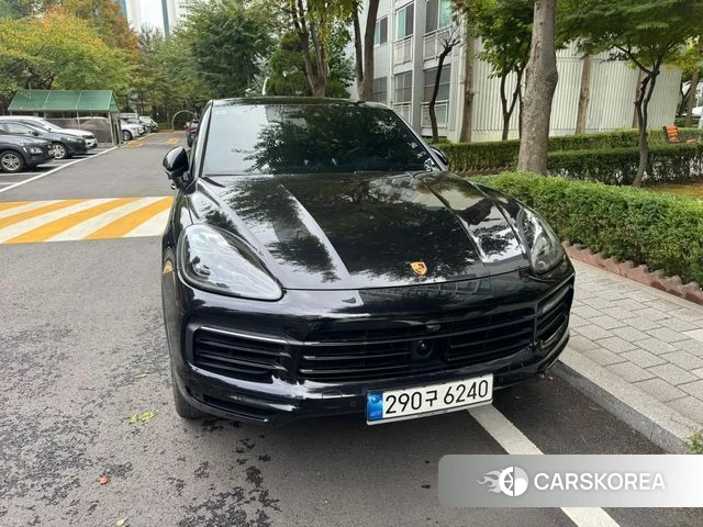Porsche Cayenne (PO536) 2021 Черный из Кореи