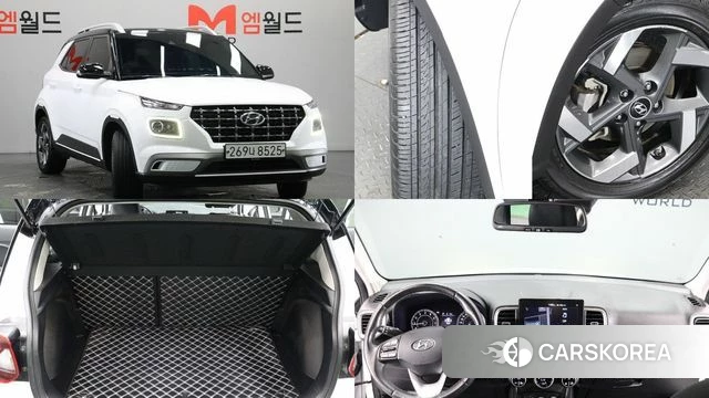 Hyundai Venue 2019 Белый из Кореи