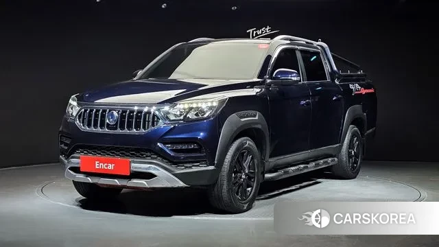 Ssangyong Rexton Sports Cannes 2021 Синий из Кореи