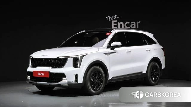 Kia The New Sorento 4th Generation 2024 Белый из Кореи