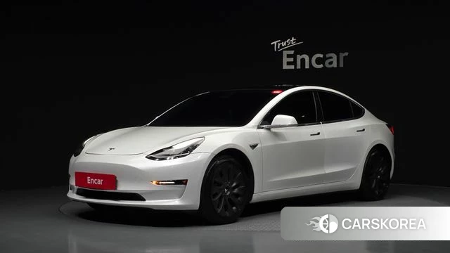 Tesla Model 3 2020 Белый из Кореи
