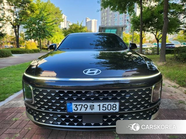 Hyundai Grandeur (GN7) 2023 Черный из Кореи
