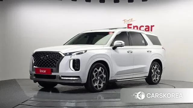 Hyundai Palisade 2021 Белый из Кореи