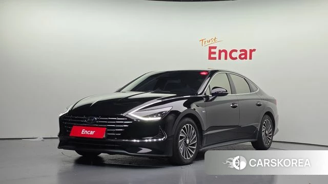 Hyundai Sonata Hybrid (DN8) 2019 Черный из Кореи