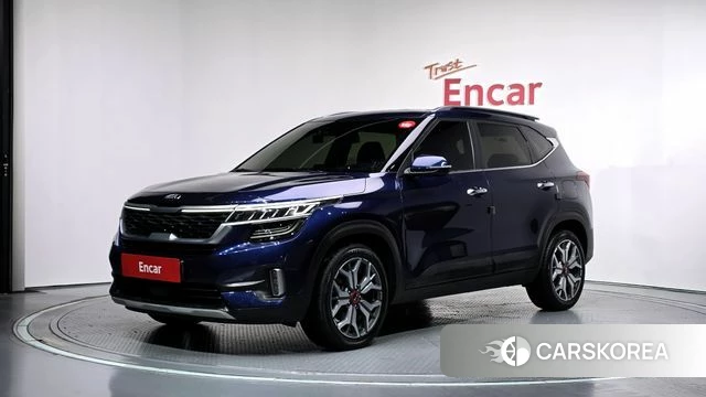 Kia Seltos 2019 Синий из Кореи