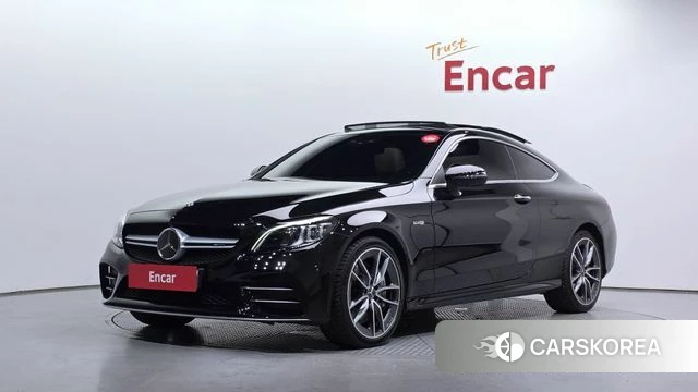 Mercedes-Benz C-Class W205 2023 Черный из Кореи