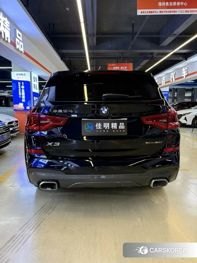 BMW X3 2021 Черный из Китая