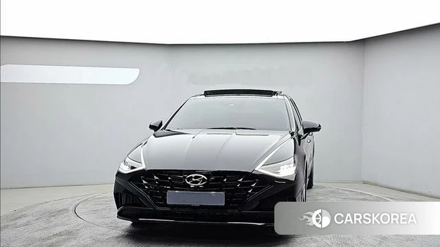 Hyundai Sonata (DN8) 2022 Черный из Кореи