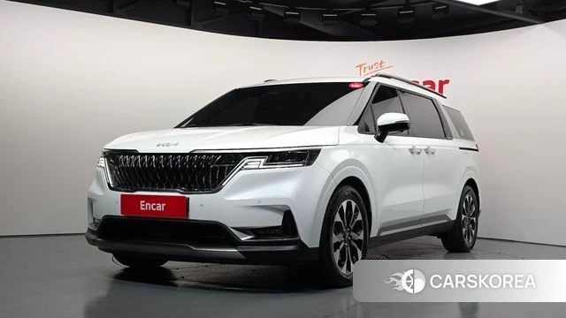 Kia Carnival 4th generation 2023 Белый из Кореи