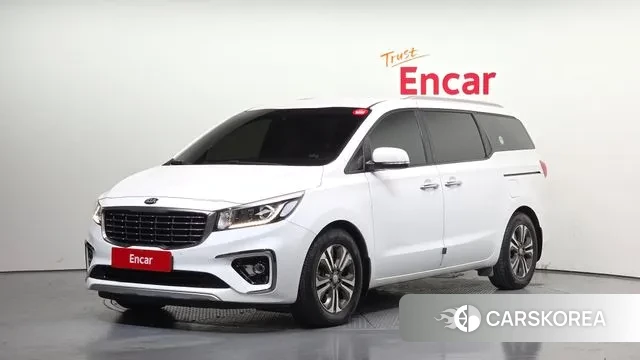Kia The New Carnival 2018 Белый из Кореи