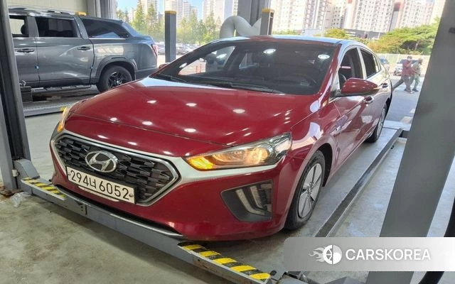 Hyundai The New Ionic Hybrid 2019 Красный из Кореи