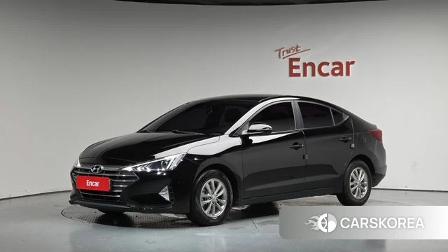 Hyundai The New Avante AD 2020 Черный из Кореи