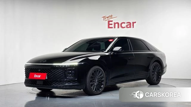 Hyundai Grandeur Hybrid (GN7) 2025 Черный из Кореи
