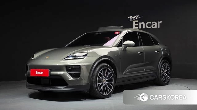 Porsche Makan EV 2025 Серый из Кореи