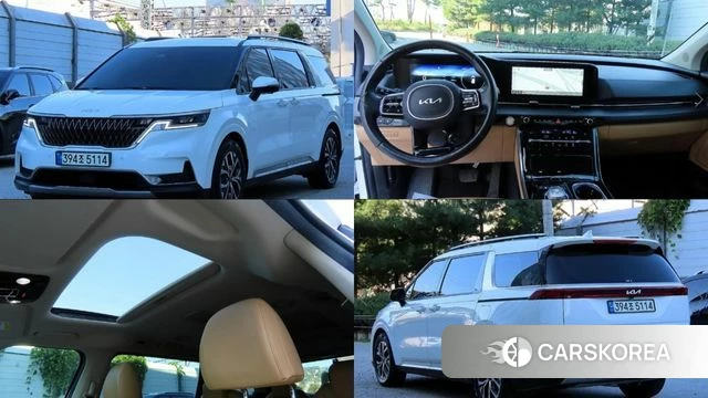 Kia Carnival 4th generation 2022 Белый из Кореи