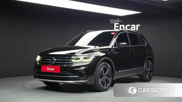 Volkswagen Tiguan second Generation 2021 Черный из Кореи, фото 2