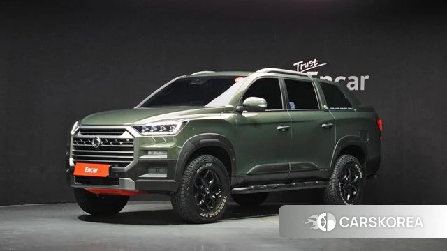 Ssangyong The New Rexton Sport 2024 Зеленый из Кореи