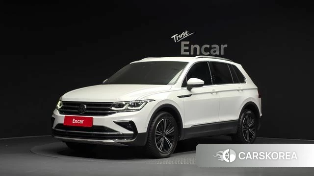 Volkswagen Tiguan second Generation 2024 Белый из Кореи