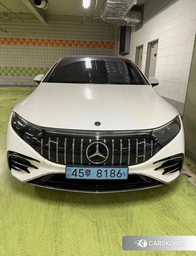 Mercedes-Benz EQS V297 2022 Белый из Кореи