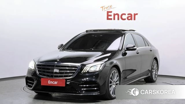 Mercedes-Benz S-Class W222 2018 Черный из Кореи