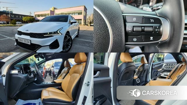 Kia K5 3rd generation 2021 Белый из Кореи