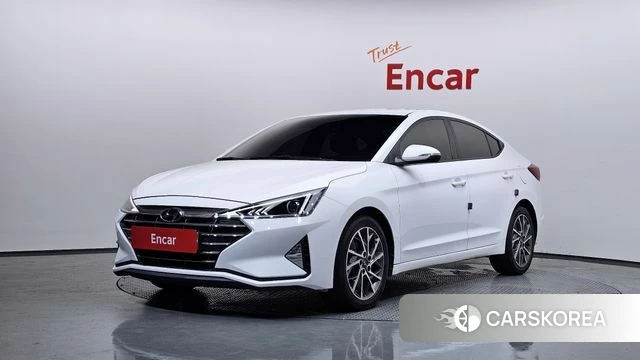 Hyundai The New Avante AD 2019 Белый из Кореи