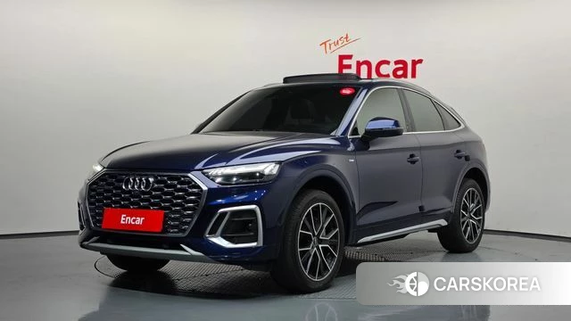 Audi Q5 (FY) 2021 Синий из Кореи