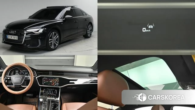 Audi A6 (C8) 2021 Черный из Кореи