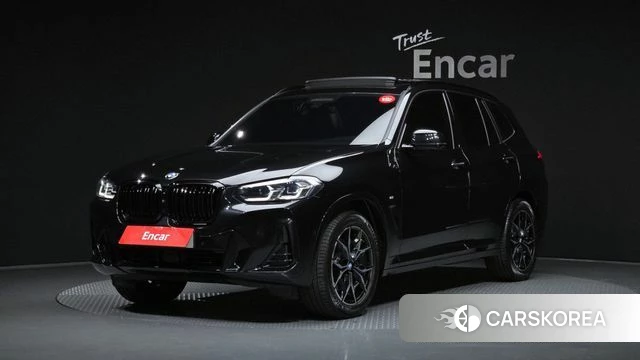 BMW X3 (G01) 2024 Черный из Кореи